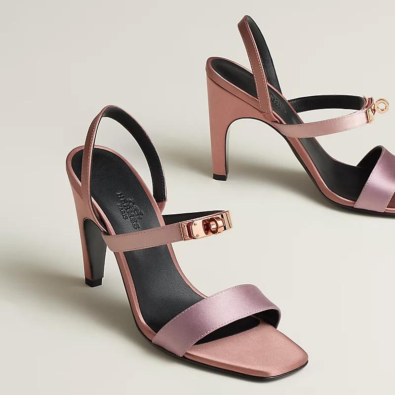 Giày Hermes Glamour 95 Sandal Nữ Hồng